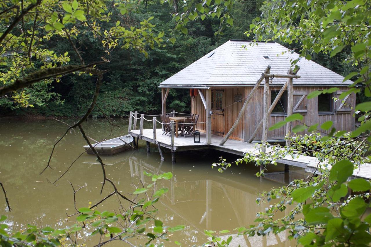 Les Ecolodges De L'Orbiere Forcé Exteriör bild