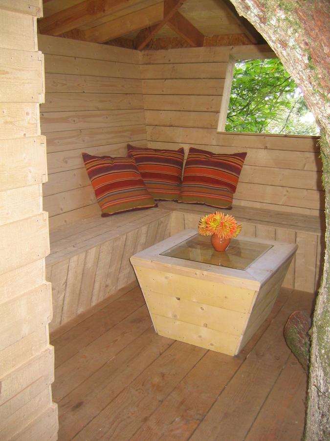 Les Ecolodges De L'Orbiere Forcé Exteriör bild